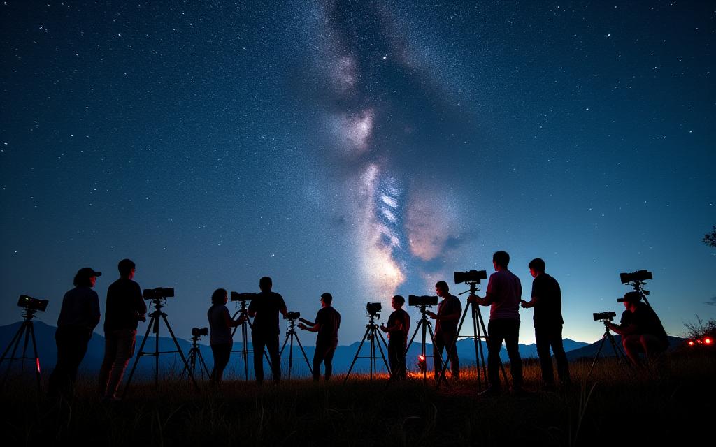 Astrophotography workshop night sky imaging